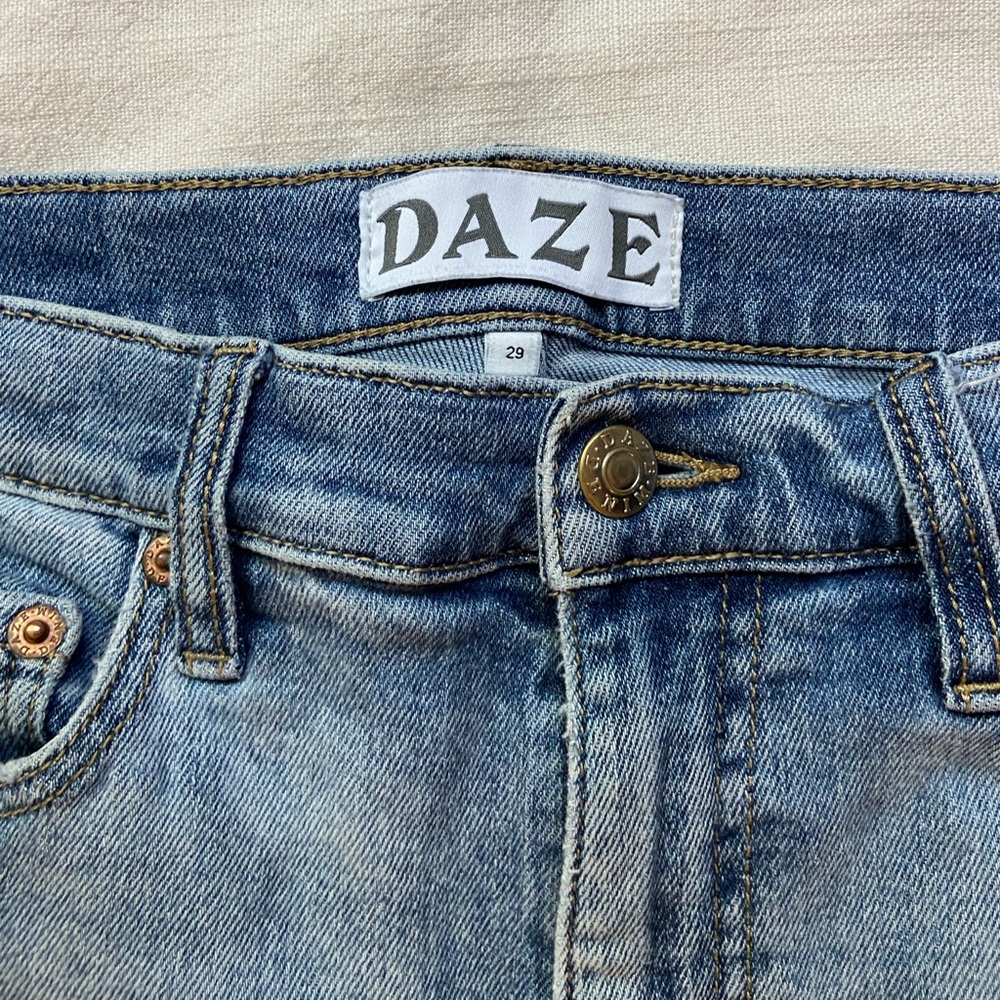 Daze Women's Skinny Jeans - Blue